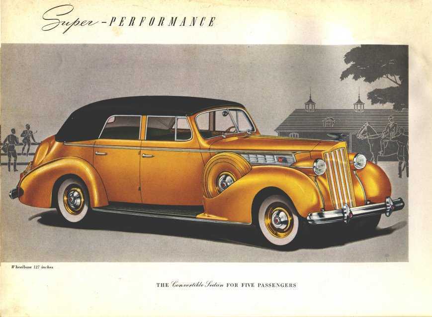 1939 Packard Brochure Page 20